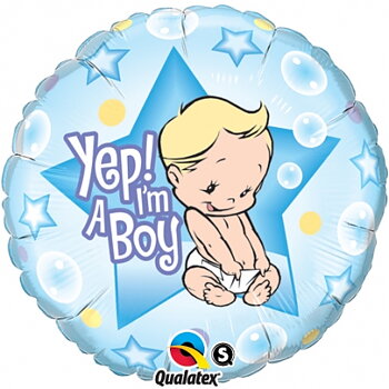 18" Yep! I´m A Boy