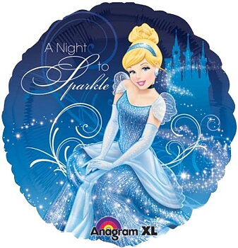 18" Askungen - Cinderella a night to sparkle 45cm