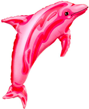 31 tum Delfin Rosa - 79 cm
