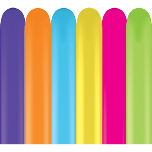 260Q Figurballonger Tropical Mix (100 st)