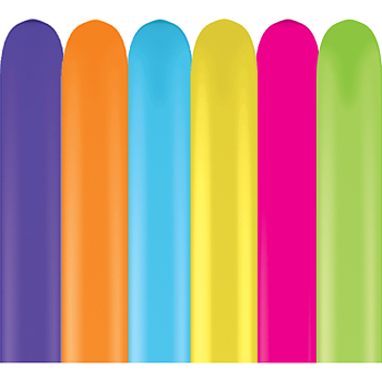 260Q Figurballonger Tropical Mix (100 st)