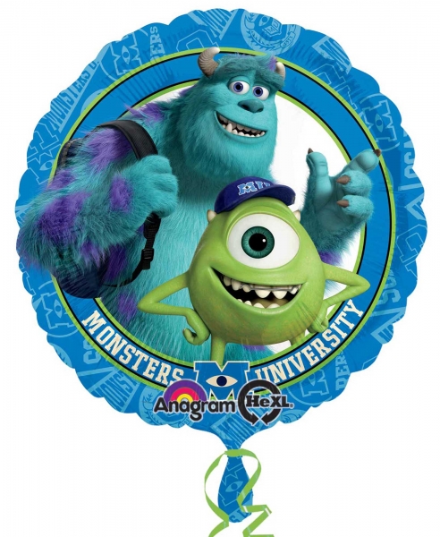 18" Heliumfylld Monsters University 45 cm
