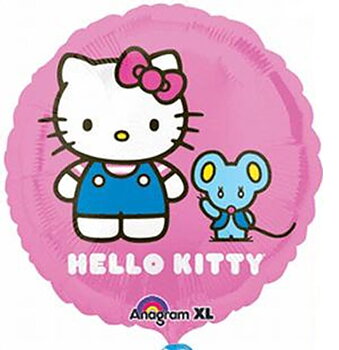 18" Heliumfylld Hello Kitty! Characters 45 cm