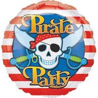 18" Heliumfylld Pirate Party 45 cm