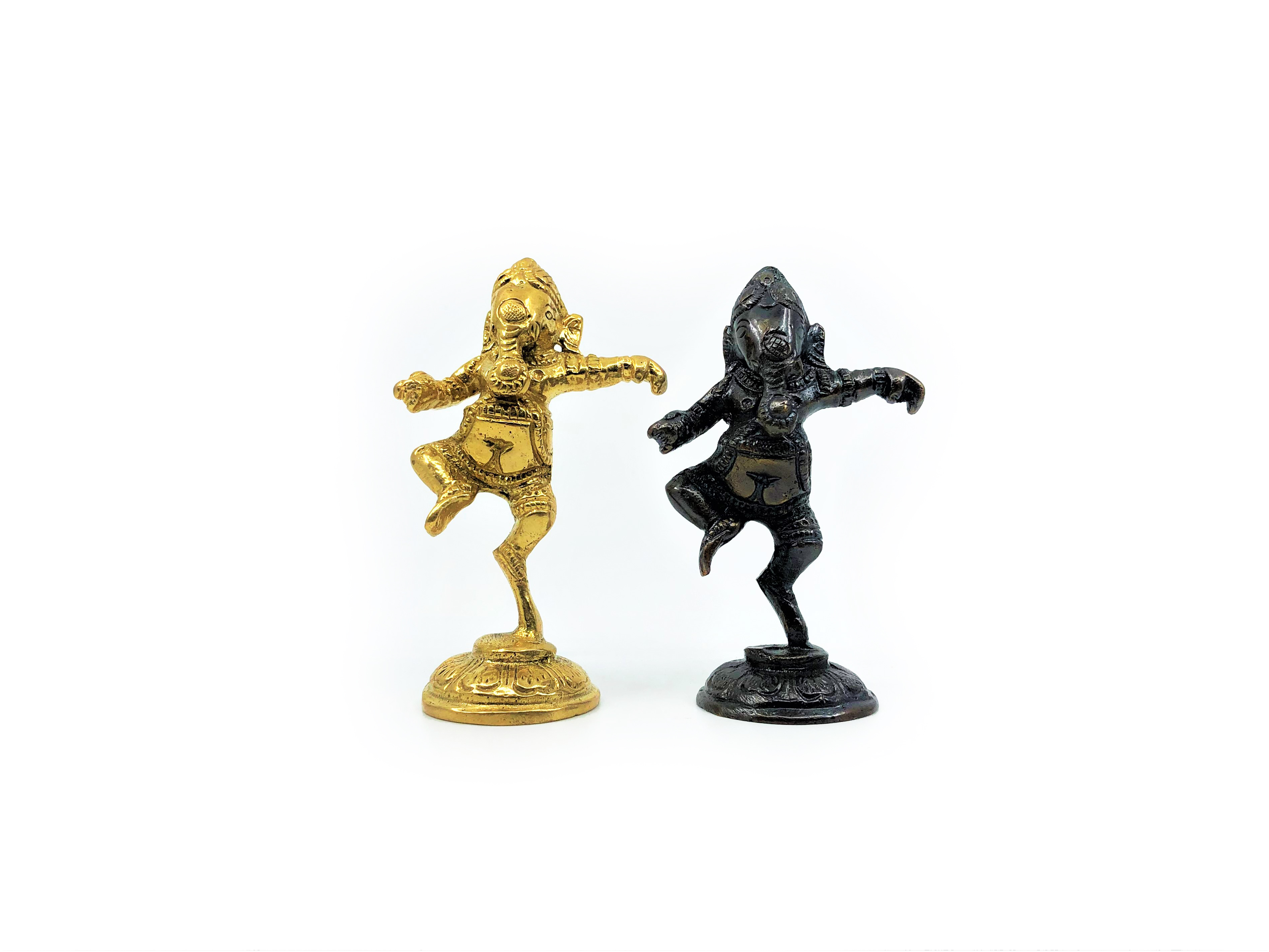 Ganesha-statyer i Mässing & Brons
