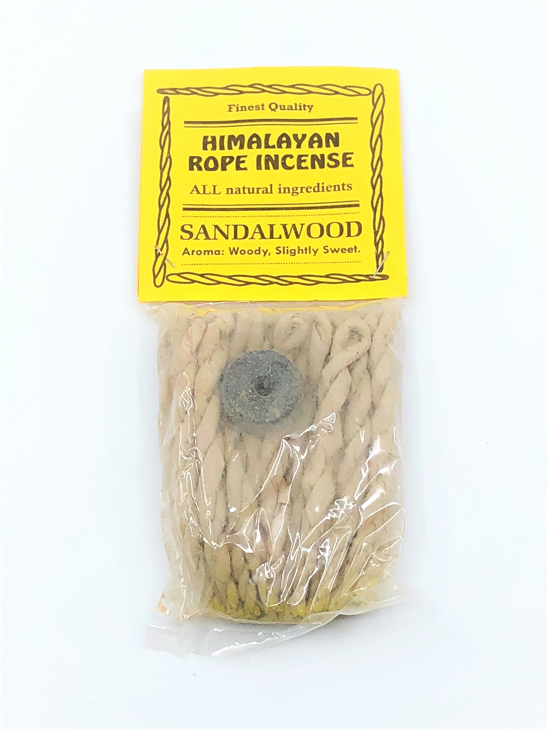 Sandalwood - Tibetan Rope Incense - LARGE