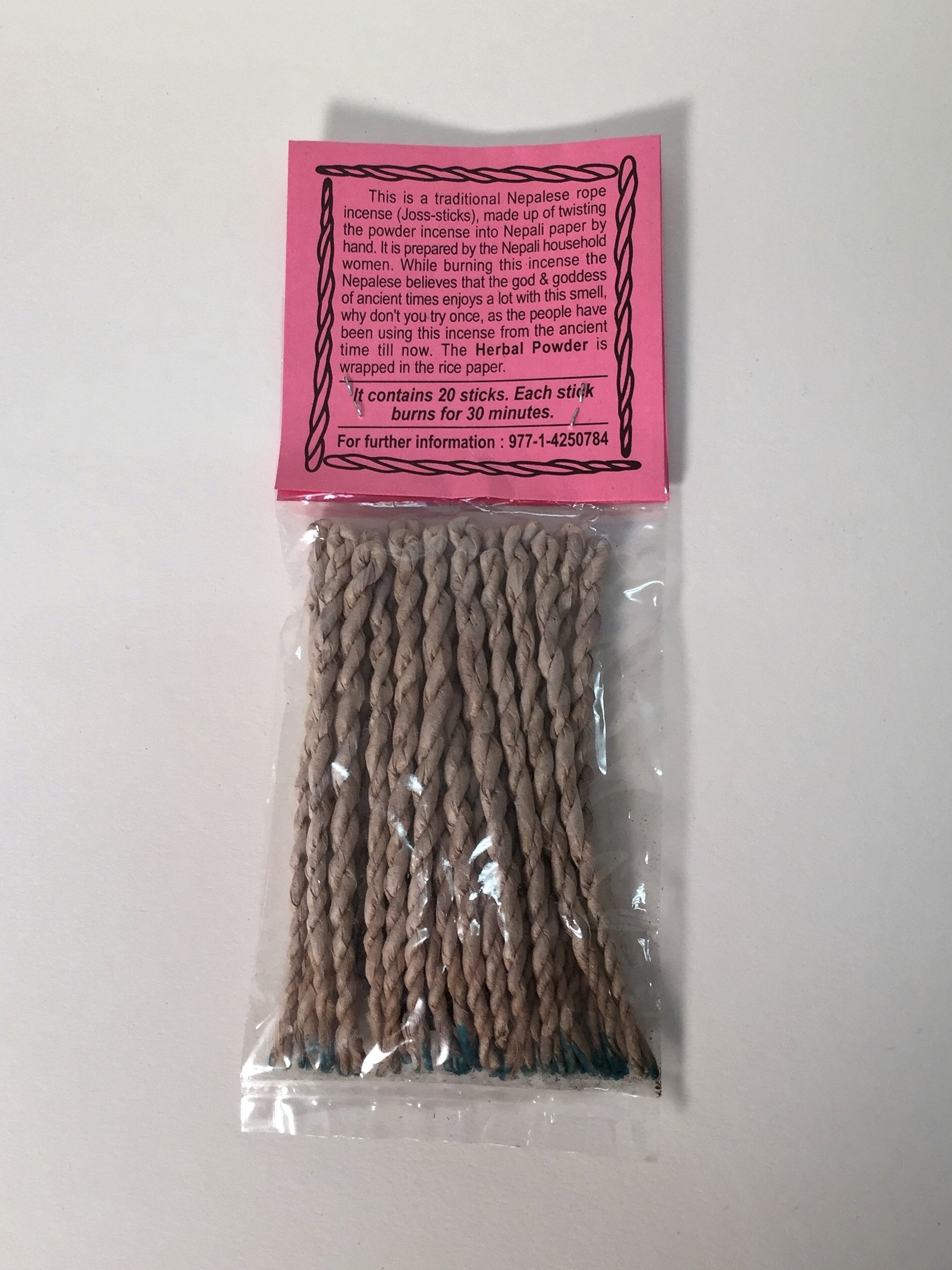 Herbal - Tibetan Rope Incense