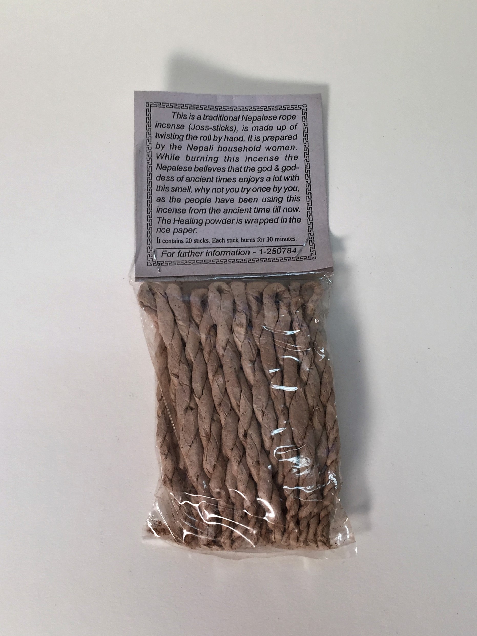 Healing Tibetan Rope Incense