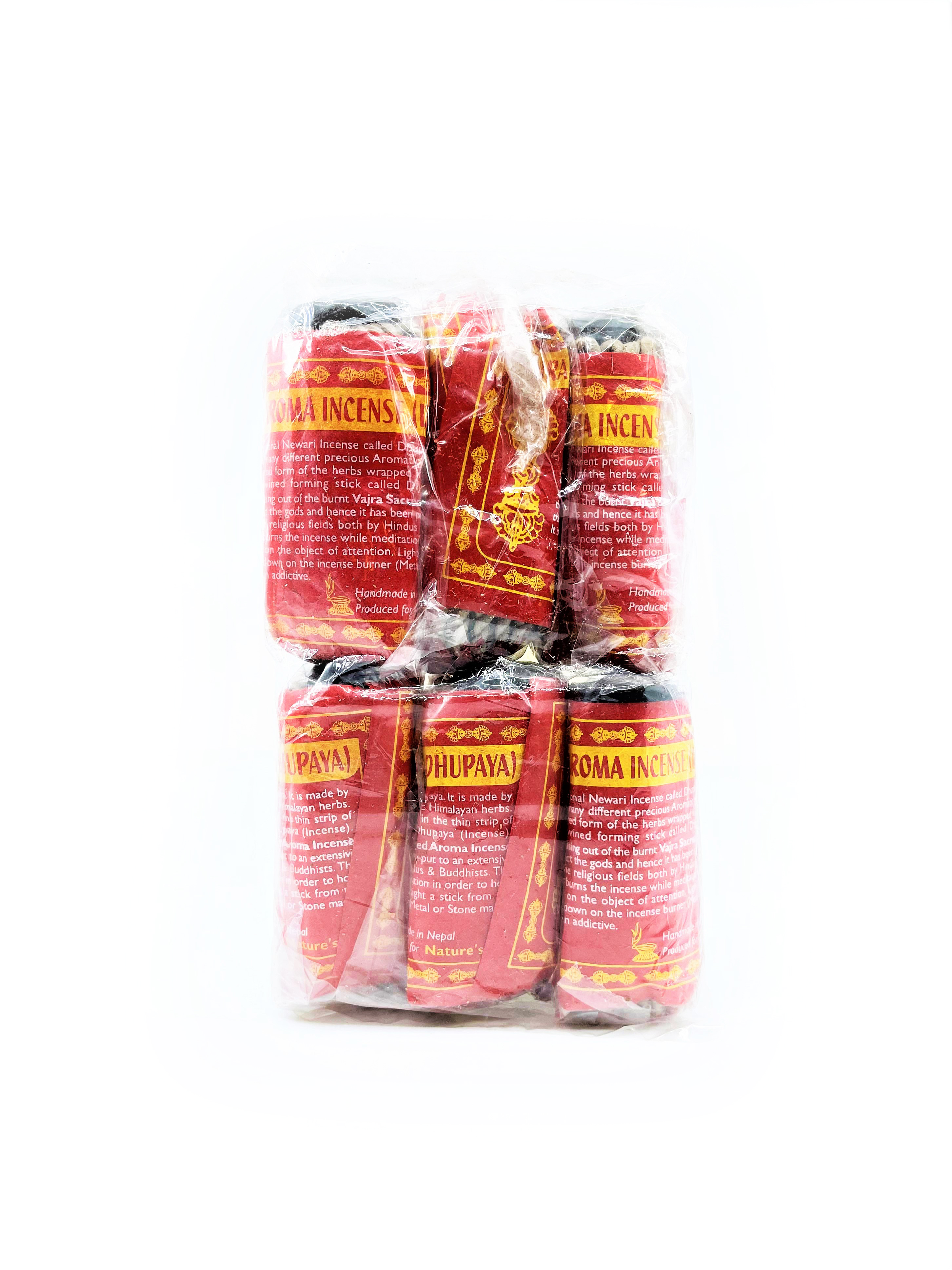 Vajra Sacred Aroma Incense Dhupaya - Tibetan Rope Incense