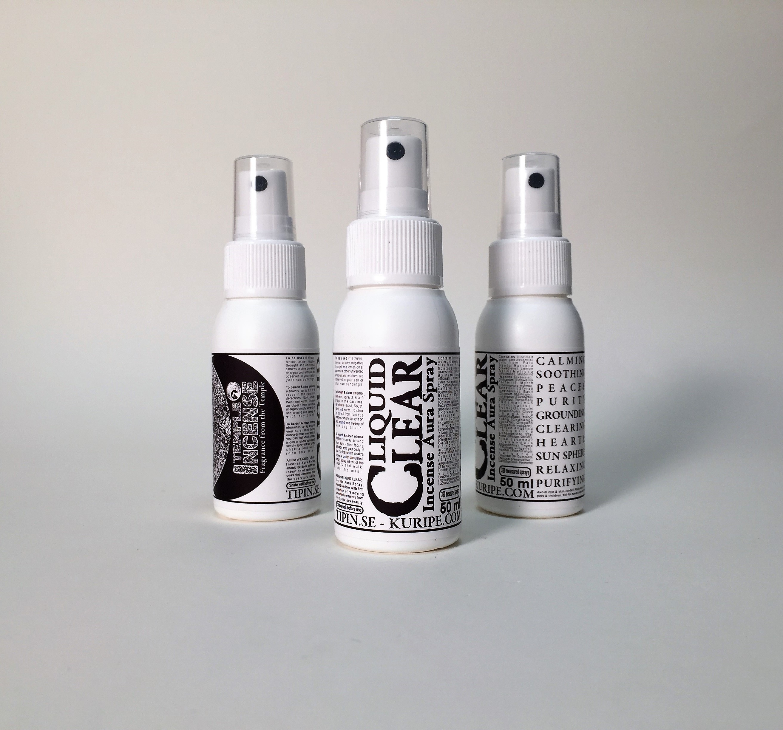 Liquid Clear Incense Aura Spray