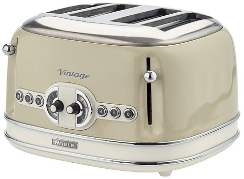 Ariete Vintage Brödrost Beige