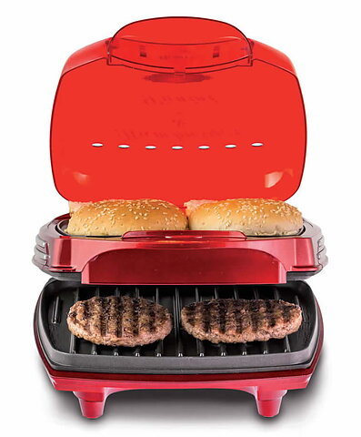 Ariete Hamburgerjärn RÖD