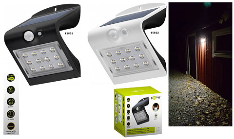 Goobay Soldriven LED vit