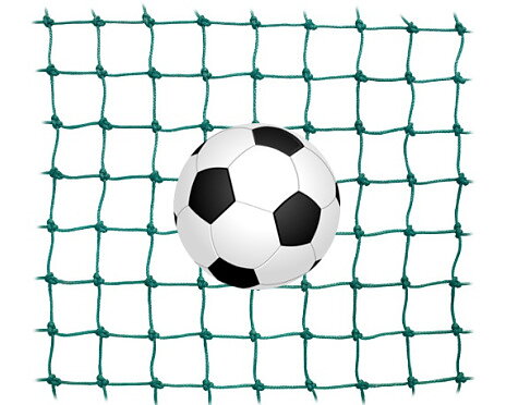 Fotbollsnät i bit 4x3m, 80mm