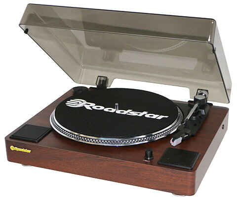 Roadstar Vinylspelare i trä