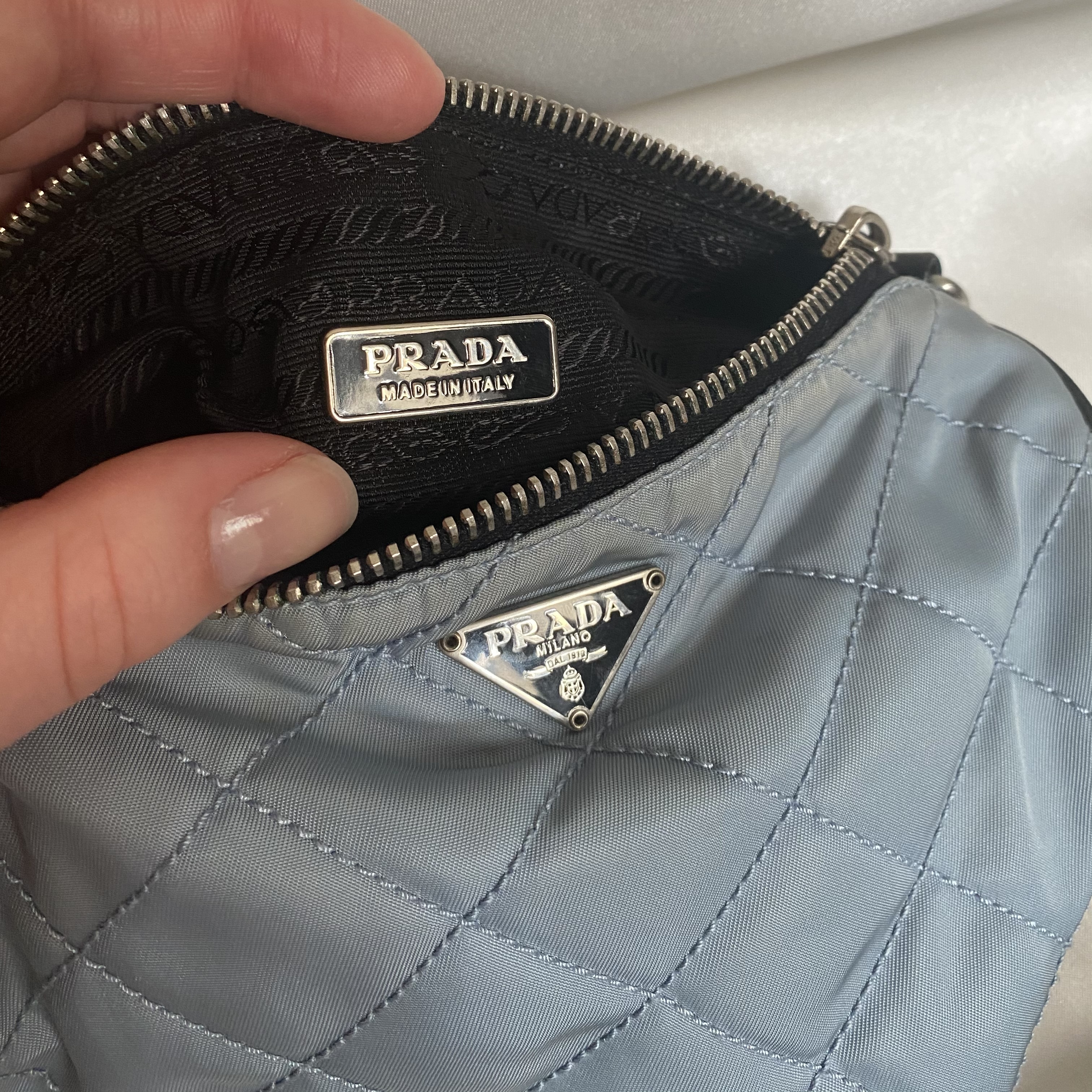 PRADA tessuto pochette - Vintage by Ebba AB