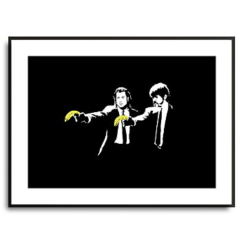 Poster - Banana boys - Banksy (Gatukonst, Street-art)