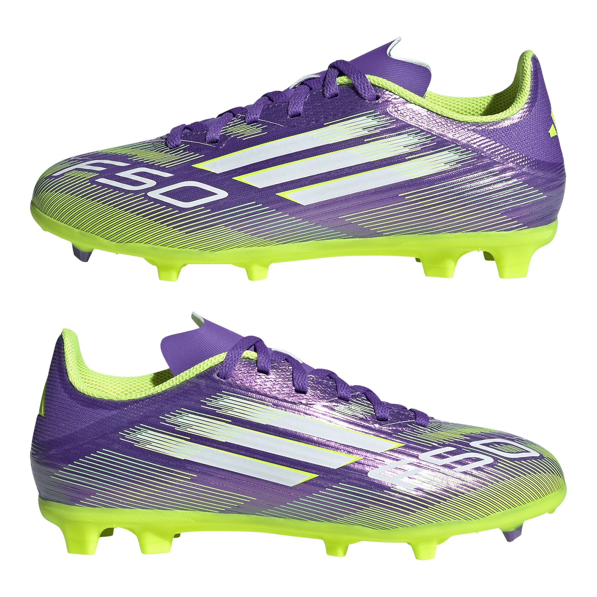 Adidas F50 League FG/MG Jr Fotbollsskor - 2