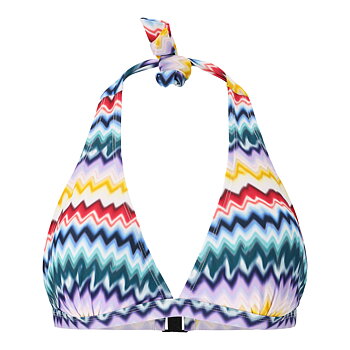 Cruz Pozzuoli W Printed Bikini Top Bikinitopp
