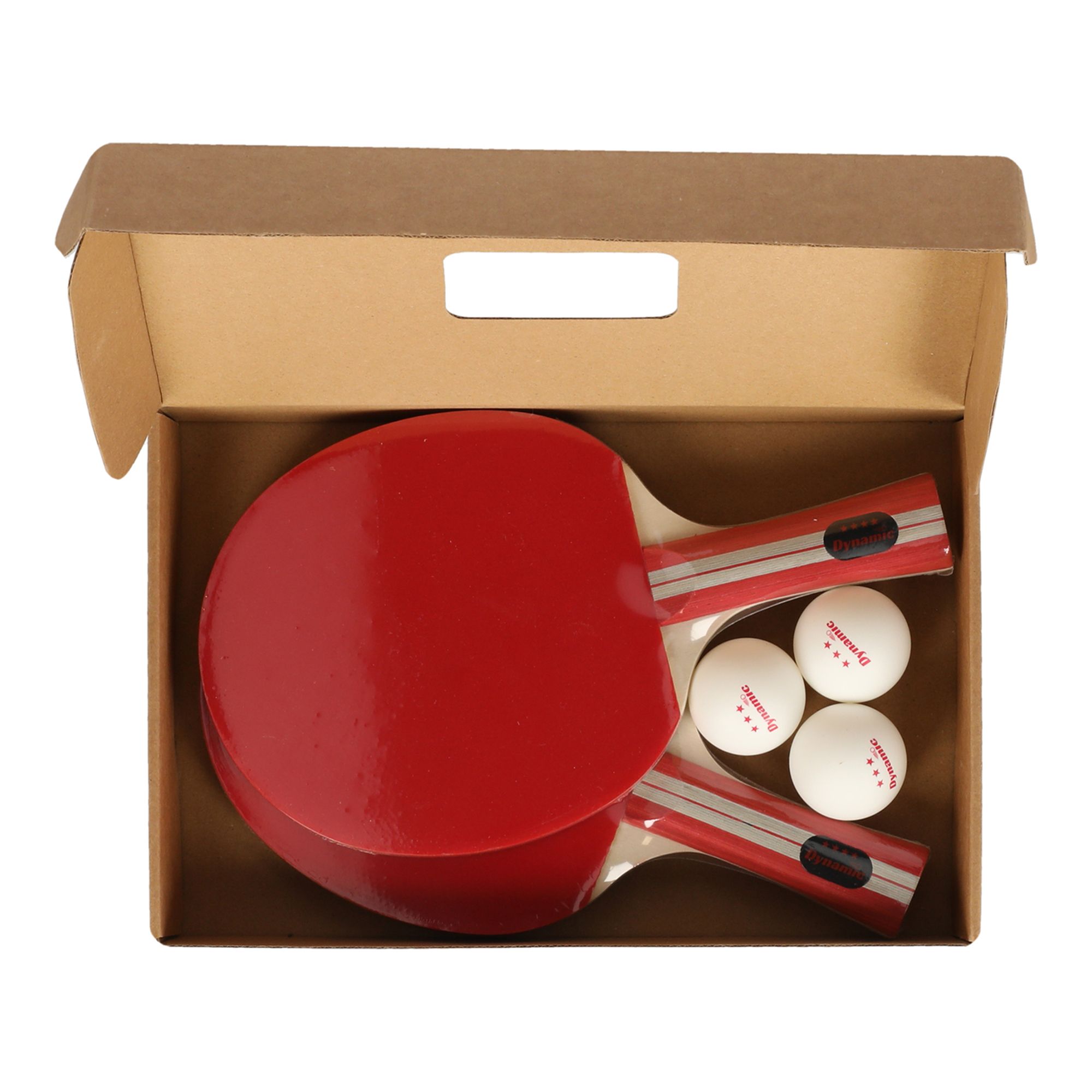 Racket Dynamic TT Set 4-Stjärnor Bordtennisset - 4