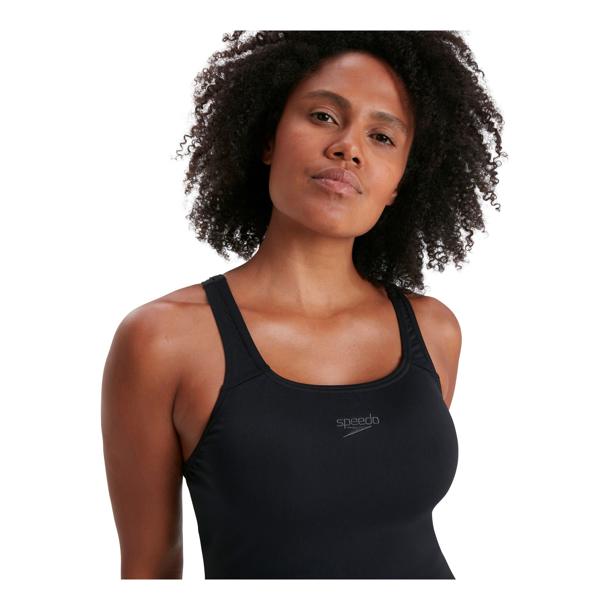 Speedo Womens Eco Endurance+ Legsuit Swimsuit - 2