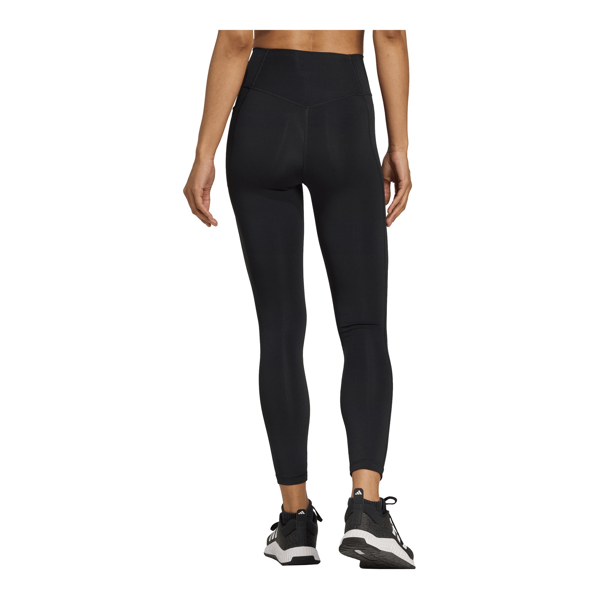 Adidas Optime Adidas Essentials No Front Rise Seam 7/8 Leggings Träningstights - 2