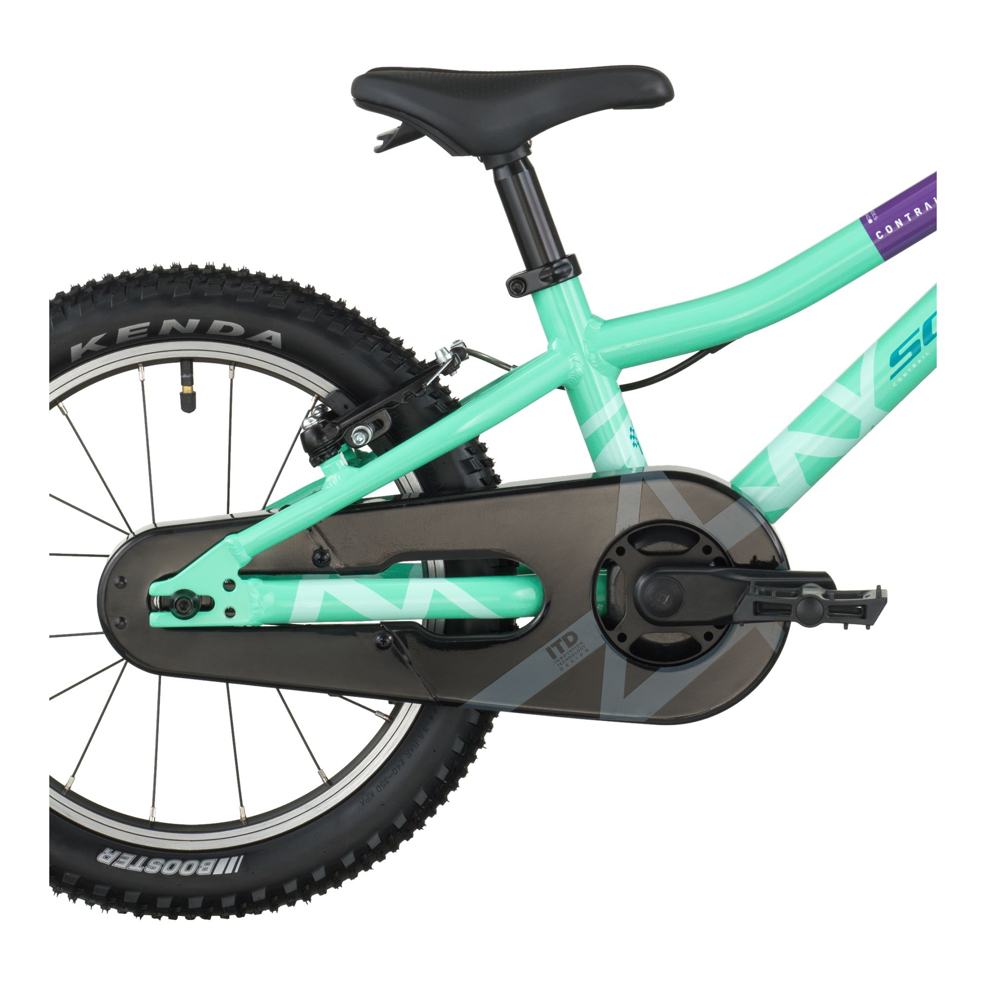 Scott Contrail 160 0-Växlad Barncykel Mountainbike - 3