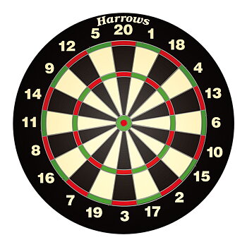 Harrows Dartboard Family Dartgame Darttavla