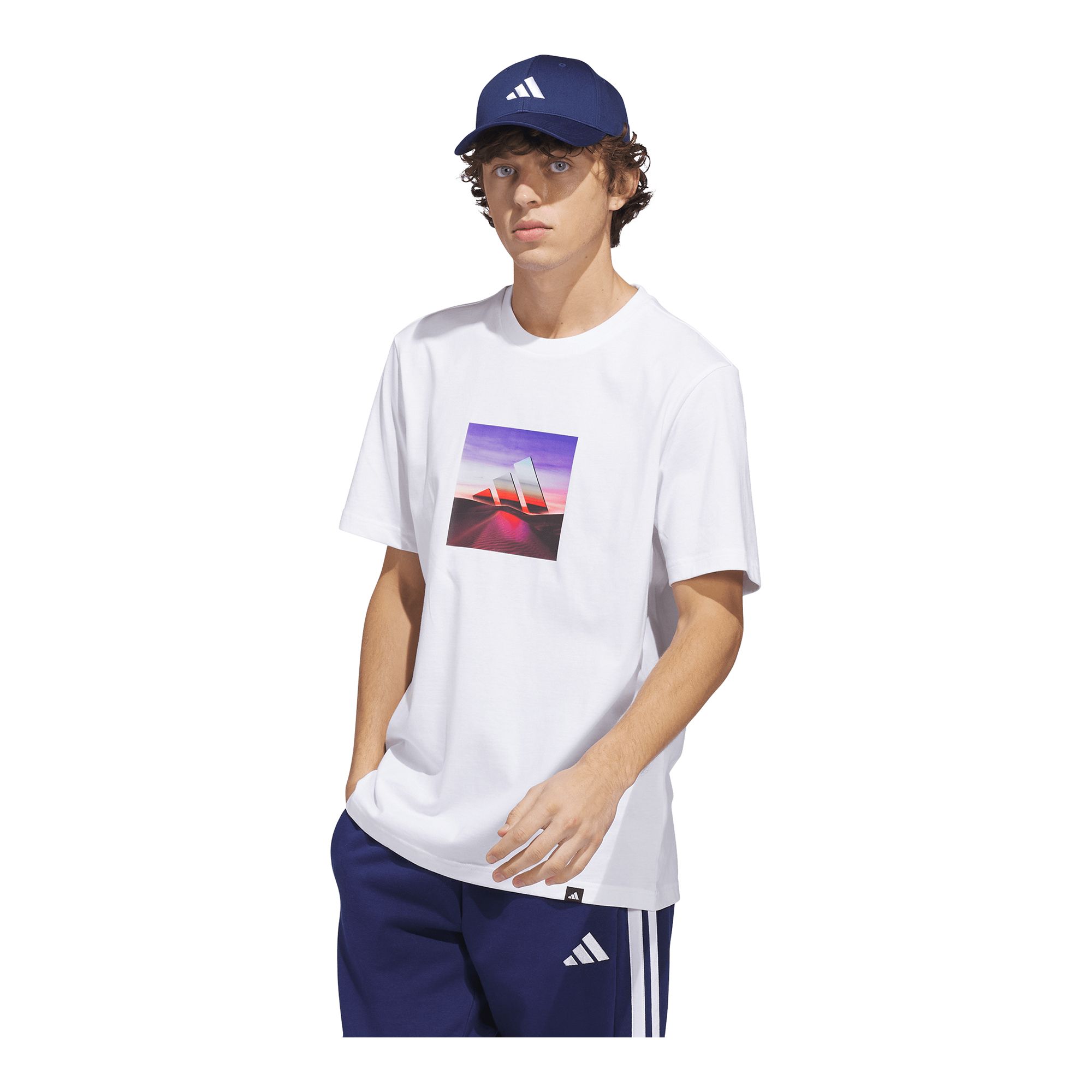 Adidas M Summer Heat Graphic T-Shirt - 2