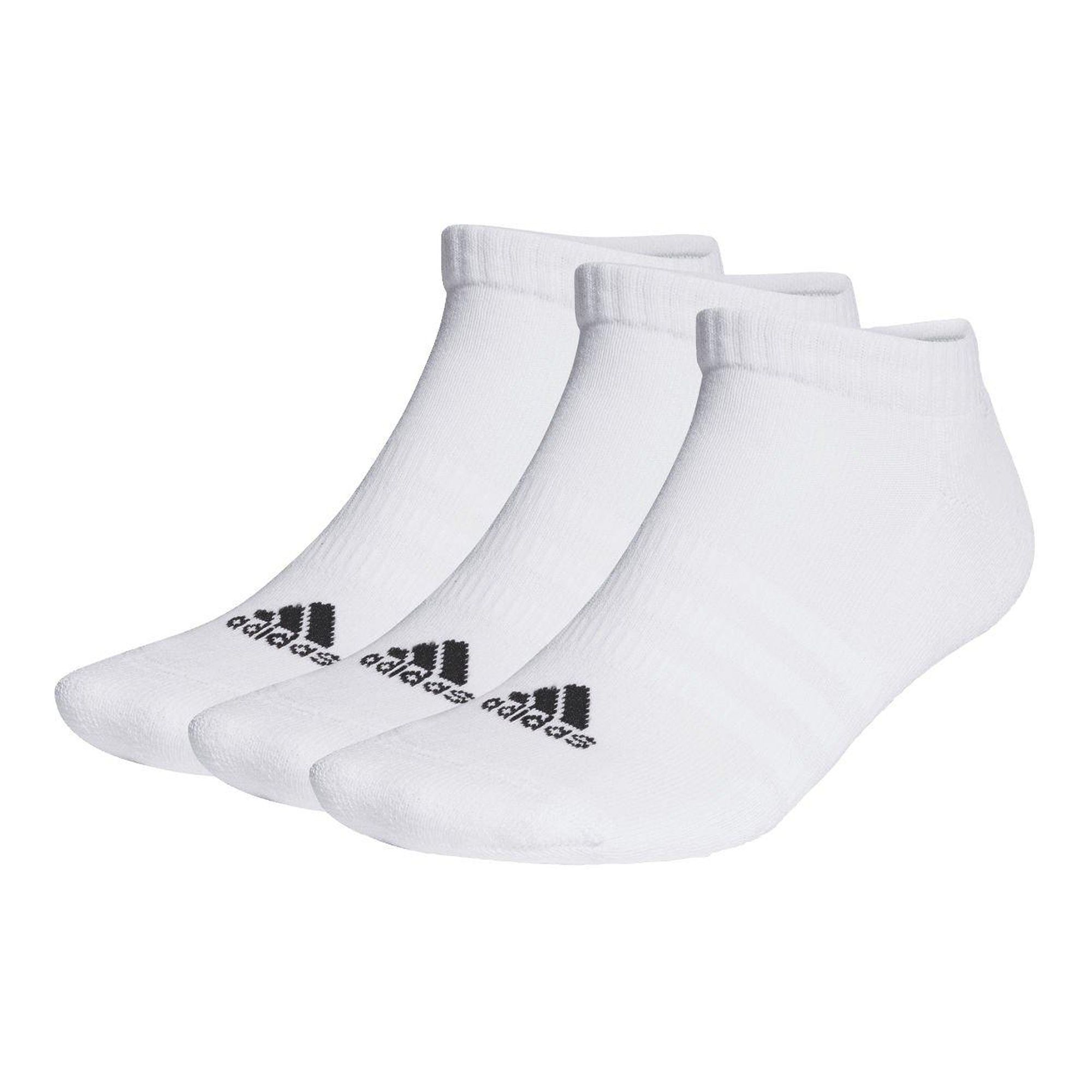 Adidas Tennis Cushioned Low-Cut Socks 3P Tennisstrumpor