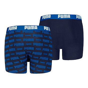 Puma Boys Everyday Logo Print Boxers 2-Pack Kalsonger