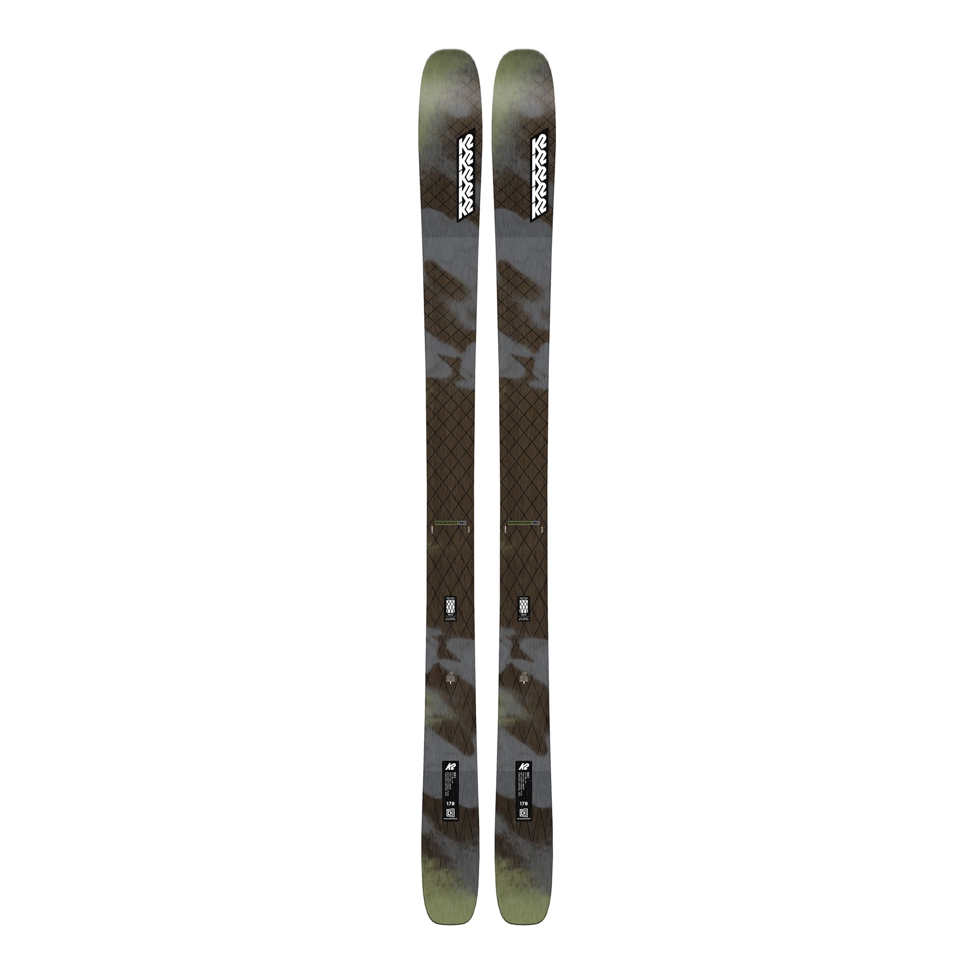 K2 Mindbender 96C + Griffon 13 ID Black Set Alpinskidor