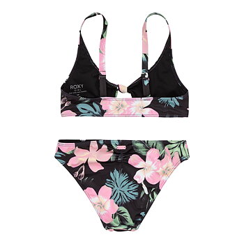 Roxy Shadow Floral Bralette Set Bikniset