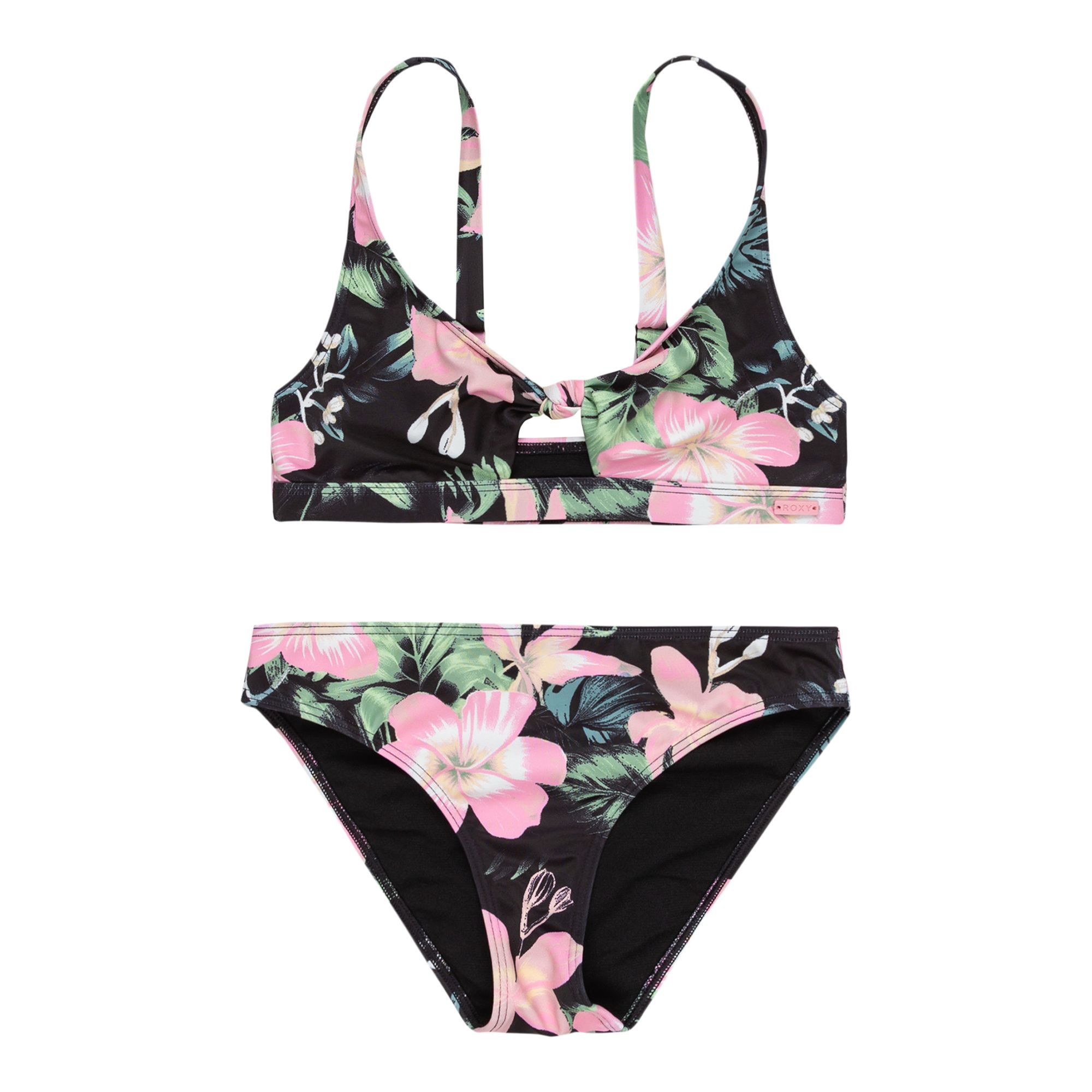 Roxy Shadow Floral Bralette Set Bikniset