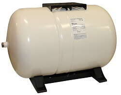 Membranhydrofor 100 L, i stål, liggande modell