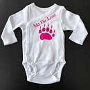 Jakt För Livet Baby body