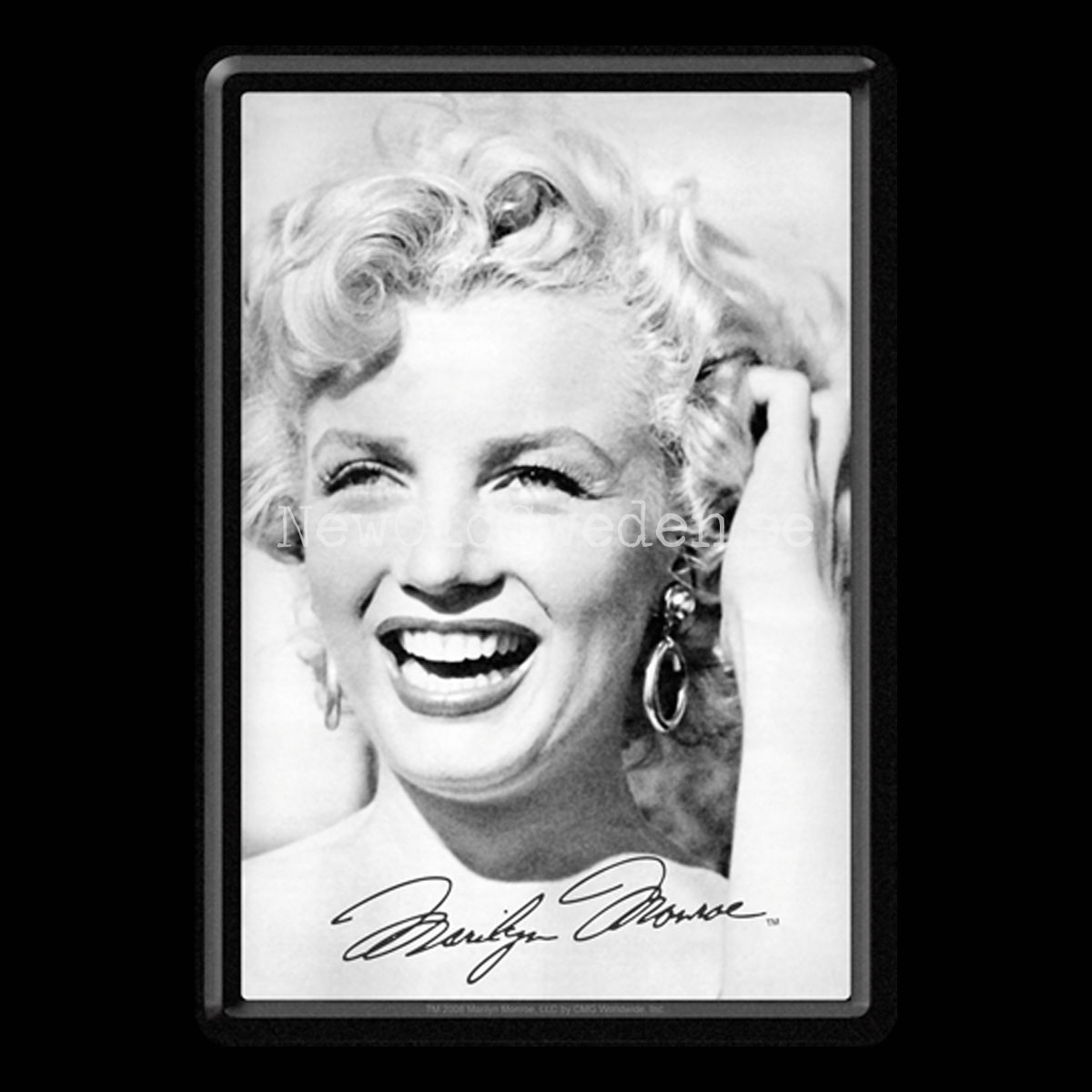 NORMA JEANE BAKER Marilyn Monroe - METAL CARD T5