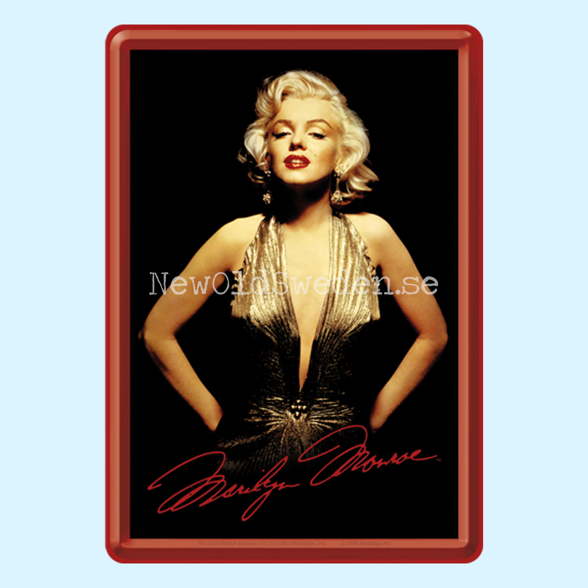 NORMA JEANE BAKER Marilyn Monroe - METAL CARD T5 - 4