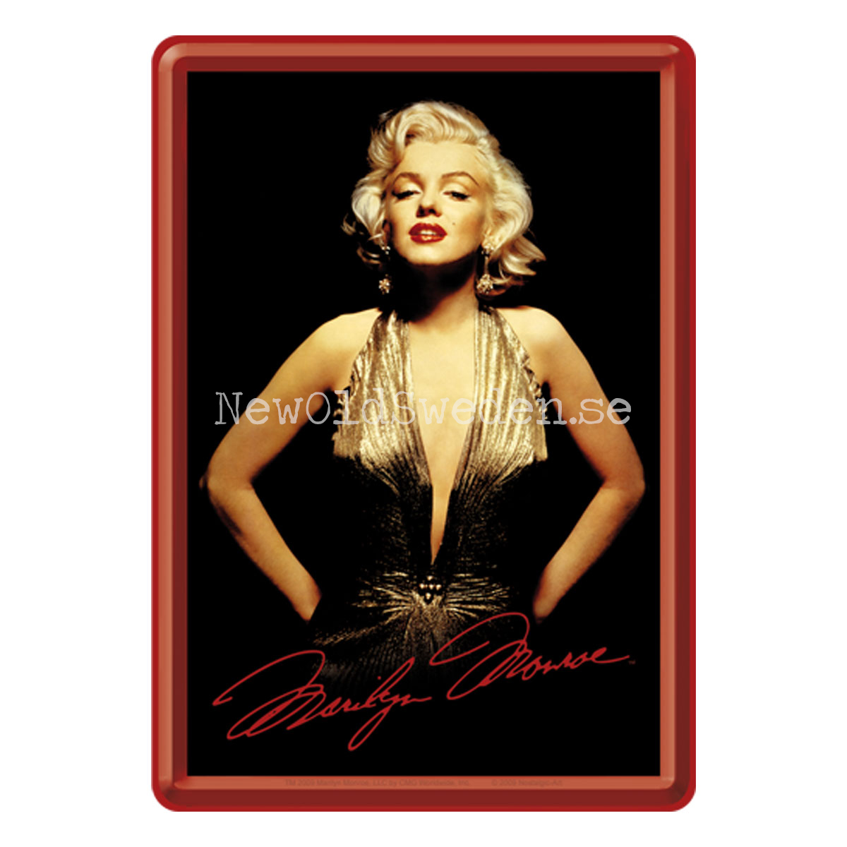 NORMA JEANE BAKER Marilyn Monroe - METAL CARD T5 - 8