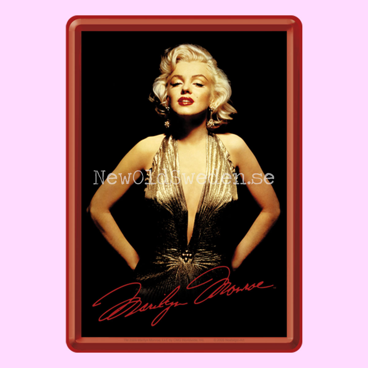 NORMA JEANE BAKER Marilyn Monroe - METAL CARD T5 - 6
