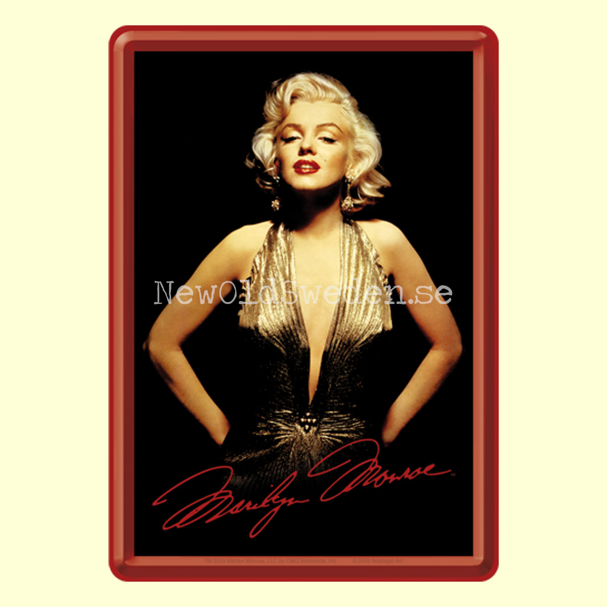 NORMA JEANE BAKER Marilyn Monroe - METAL CARD T5 - 7
