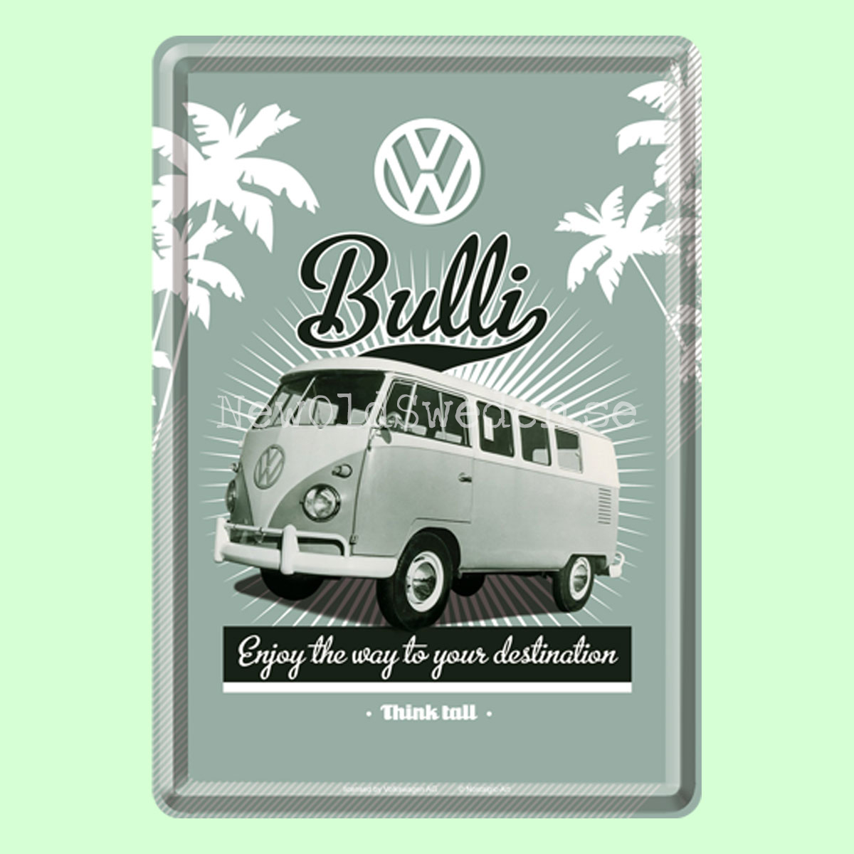 VW Bulli - METALCARD T2 - 6