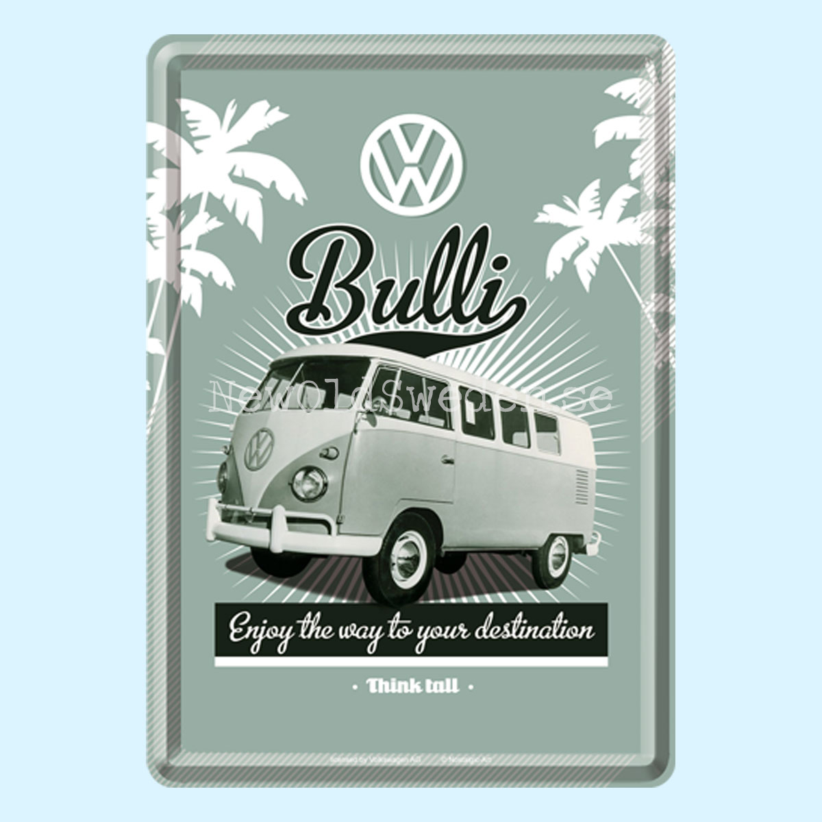 VW Bulli - METALCARD T2 - 5