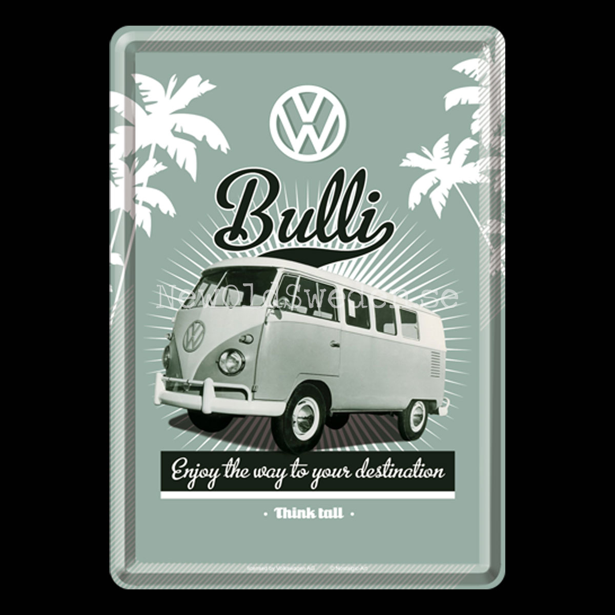 VW Bulli - METALCARD T2