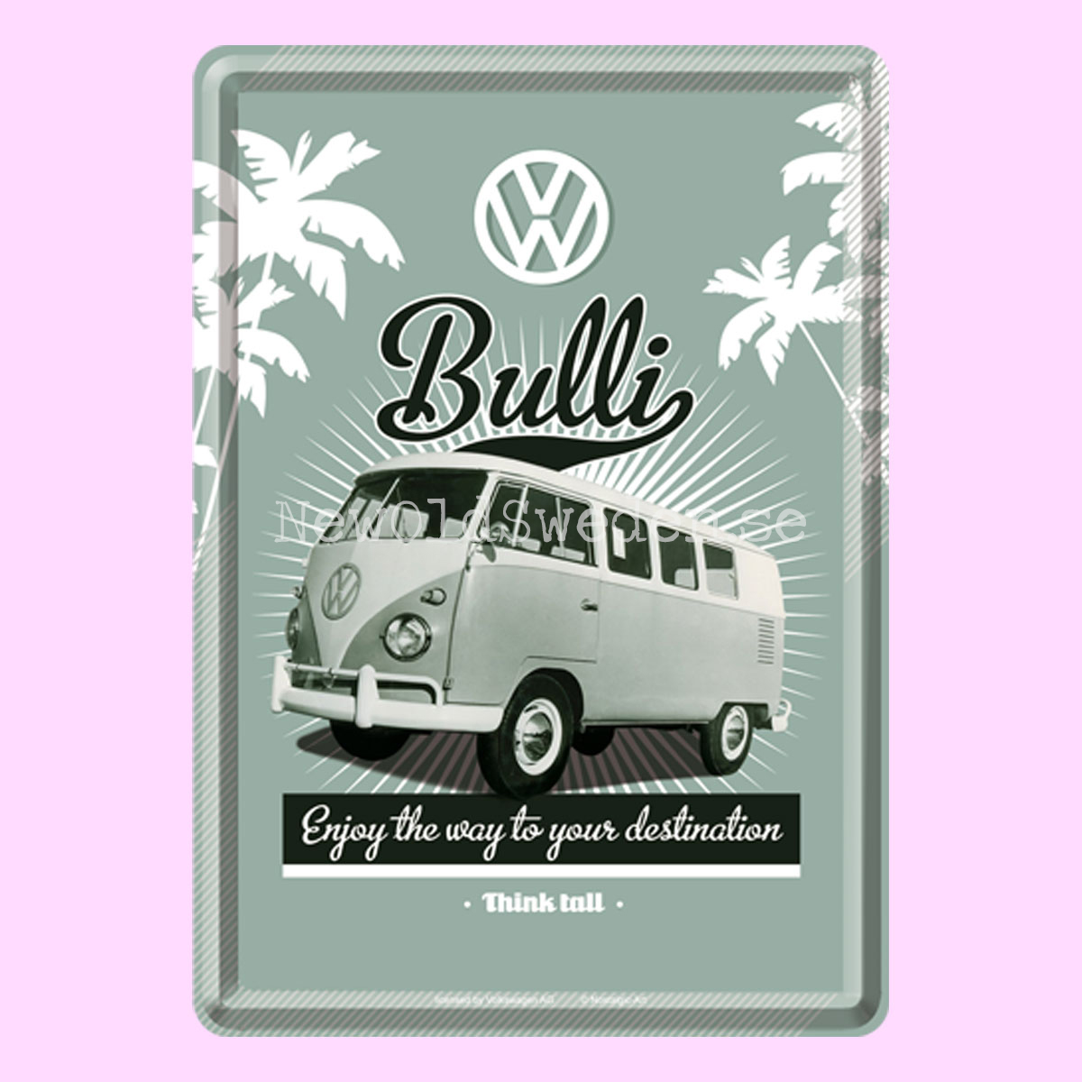 VW Bulli - METALCARD T2 - 3