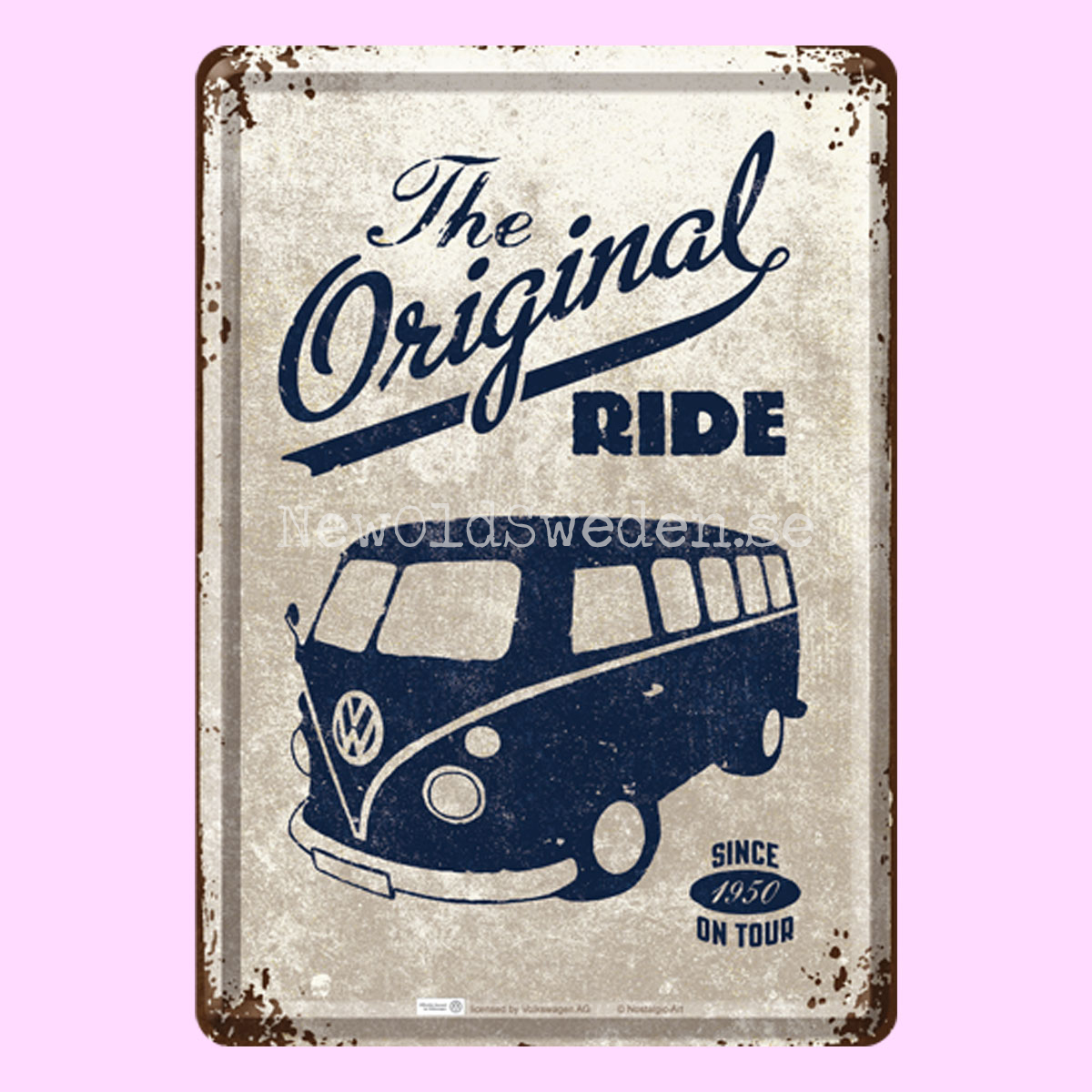 The Original VW SINCE 1956 ON TOUR METAL CARD T3 - 5