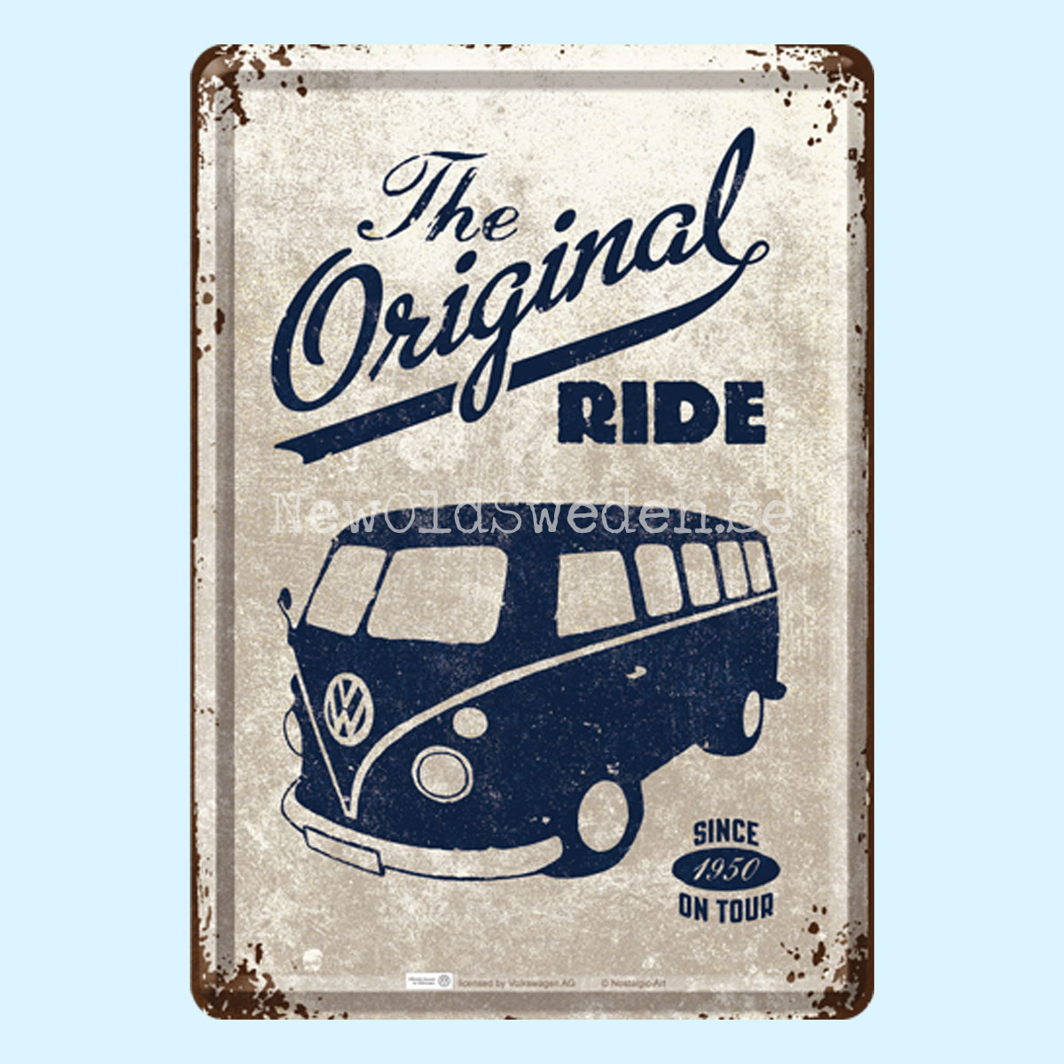 The Original VW SINCE 1956 ON TOUR METAL CARD T3 - 4
