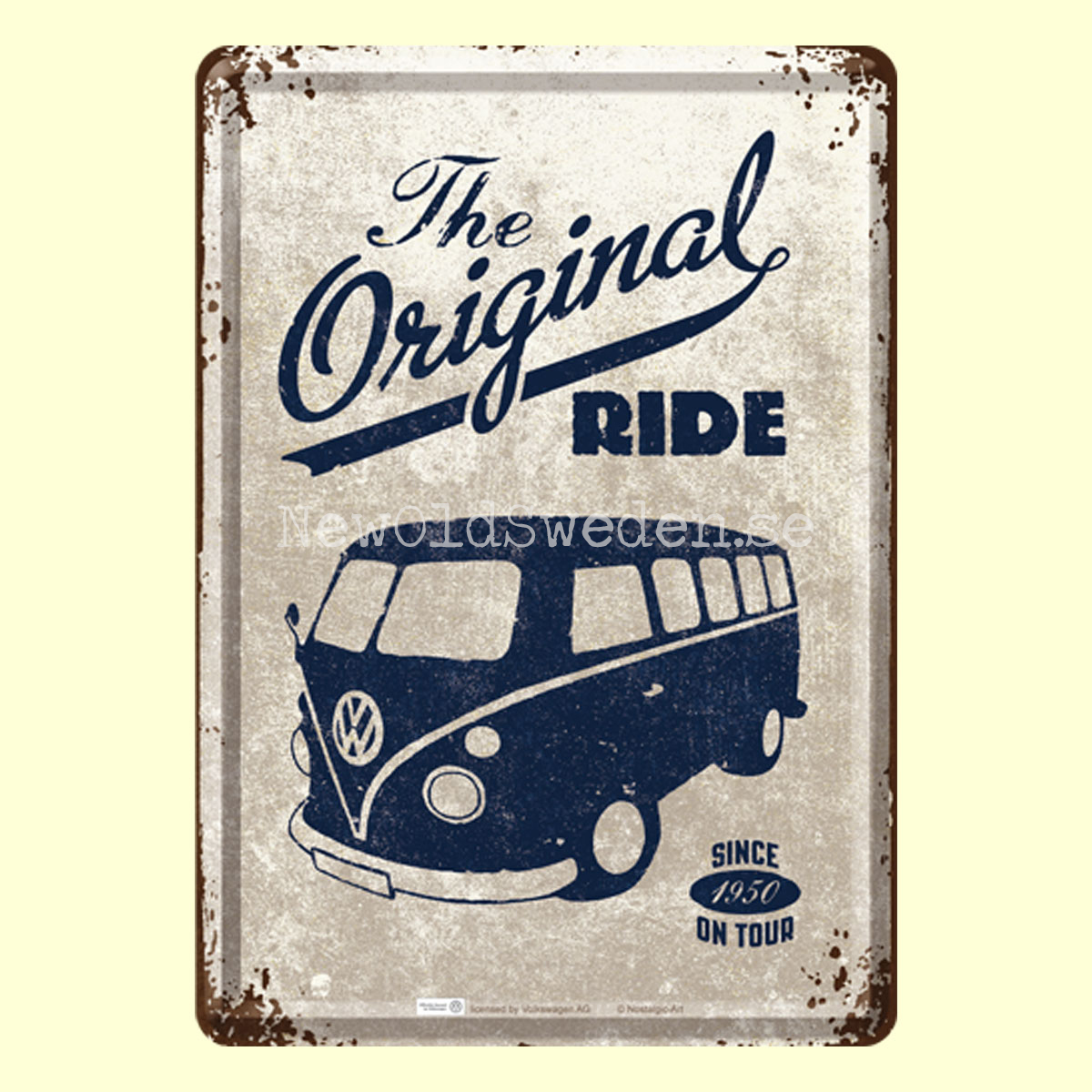 The Original VW SINCE 1956 ON TOUR METAL CARD T3 - 6