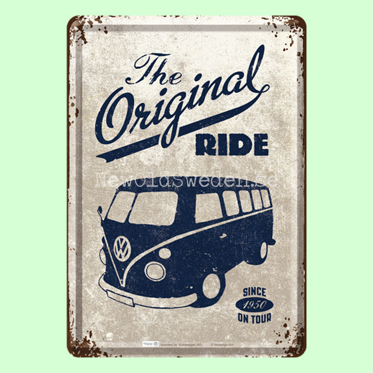 The Original VW SINCE 1956 ON TOUR METAL CARD T3 - 3