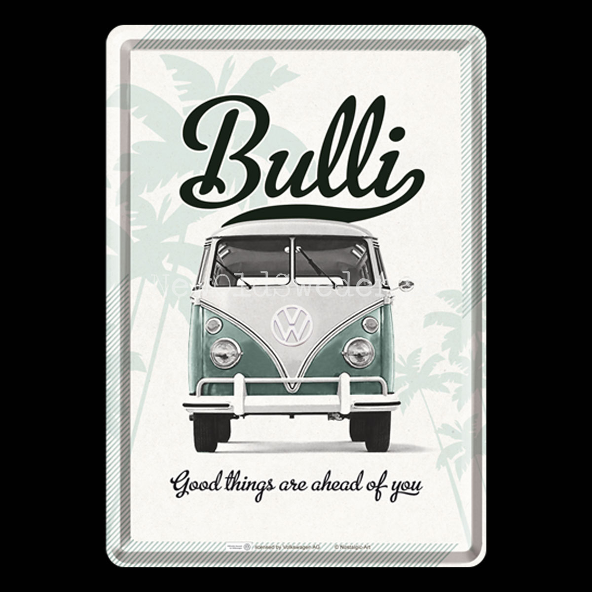 VW Bulli METAL CARD T3